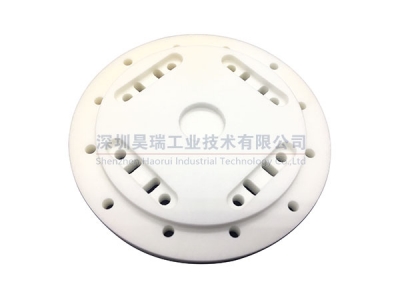 氧化锆陶瓷圆片CNC加工打孔